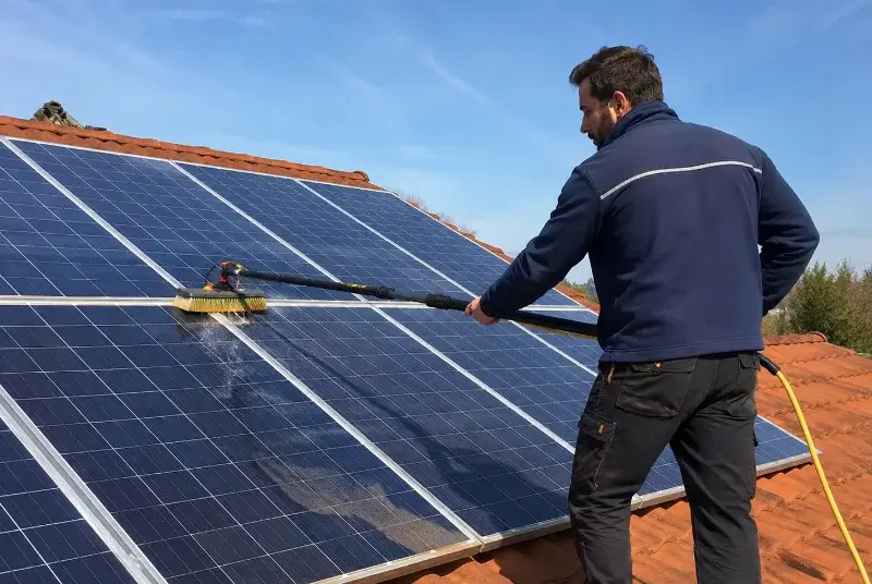 Nettoyage et entretien de panneaux solaires à Neuville-sur-Saône
