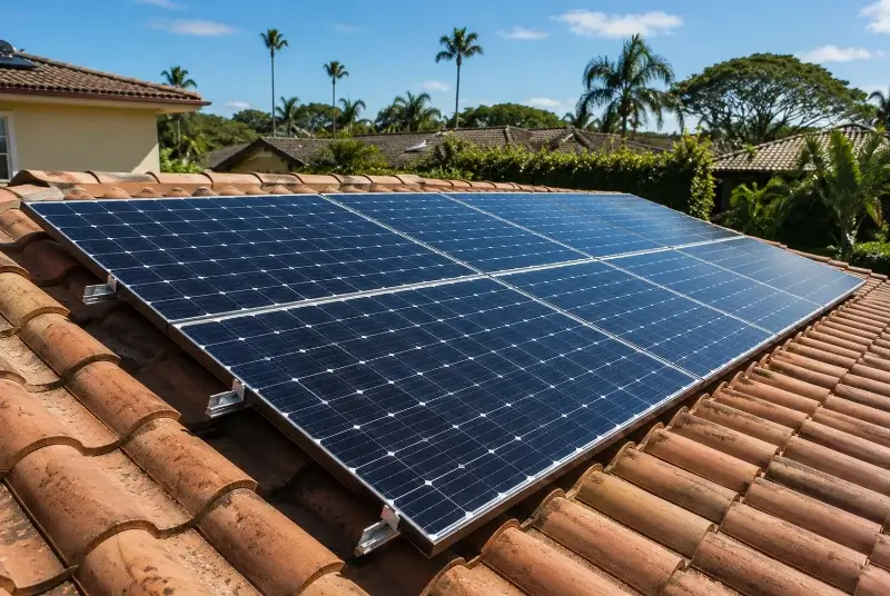 Installation de panneaux solaires à Neuville-sur-Saône